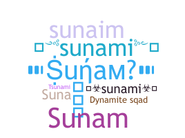 Segvārds - Sunami