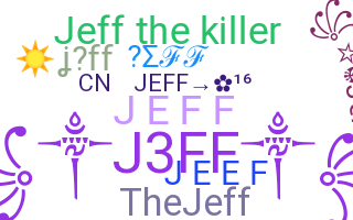 Segvārds - Jeff
