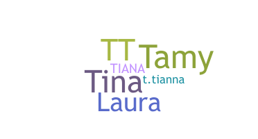 Segvārds - Tiana