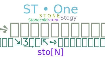 Segvārds - Stone