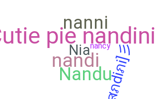 Segvārds - Nandini