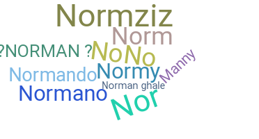 Segvārds - Norman