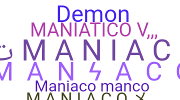 Segvārds - Maniaco