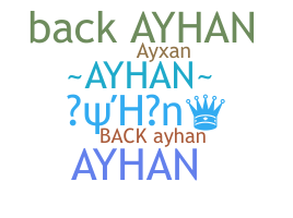 Segvārds - Ayhan