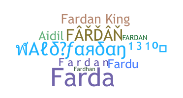 Segvārds - Fardan
