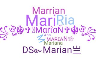 Segvārds - Marian