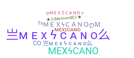 Segvārds - Mexicano