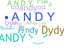 Segvārds - Andy