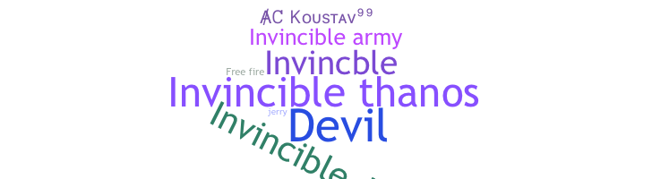 Segvārds - Invincible