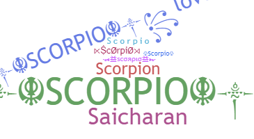 Segvārds - Scorpio