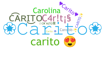 Segvārds - Carito