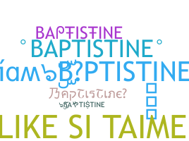 Segvārds - BAPTISTINE