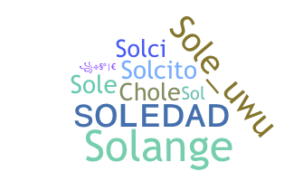 Segvārds - Soledad