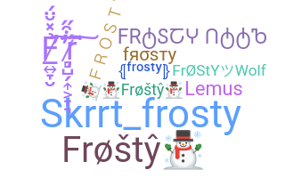 Segvārds - Frosty