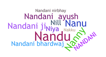Segvārds - Nandani