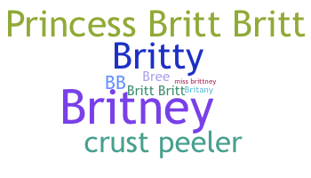 Segvārds - Brittney
