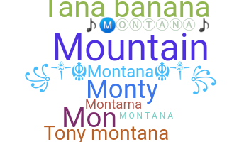 Segvārds - Montana