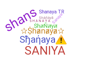 Segvārds - Shanaya