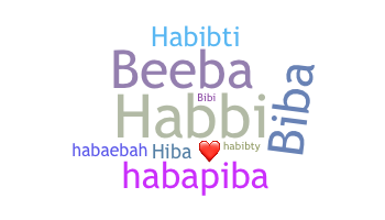 Segvārds - Habiba