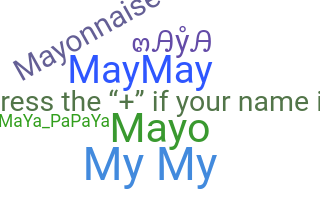 Segvārds - Maya