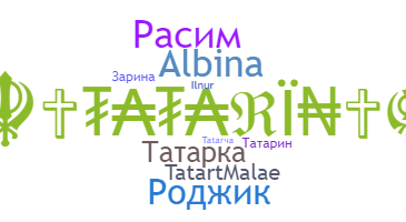 Segvārds - Tatar
