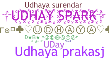 Segvārds - Udhaya