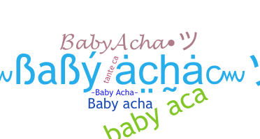 Segvārds - BabyAcha