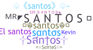 Segvārds - Santos