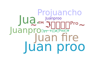 Segvārds - JuanPro
