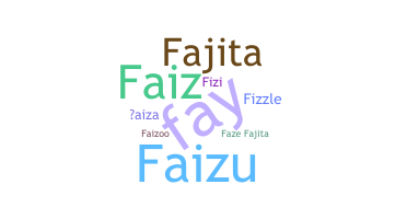 Segvārds - Faiza