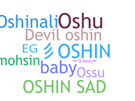 Segvārds - Oshin