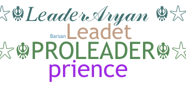 Segvārds - LeaderAryan