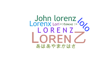 Segvārds - Lorenz