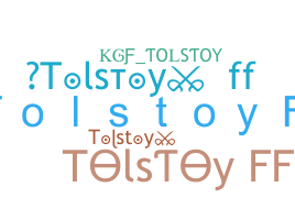 Segvārds - Tolstoy