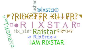 Segvārds - Rixstar