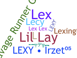 Segvārds - lexy