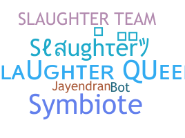 Segvārds - Slaughter