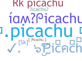 Segvārds - Picachu