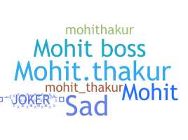Segvārds - Mohitthakur