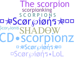 Segvārds - Scorpions