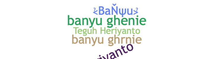 Segvārds - Banyu