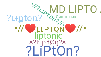 Segvārds - Lipton
