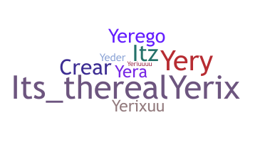 Segvārds - Yeray