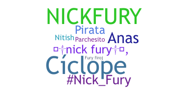 Segvārds - NickFury