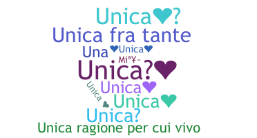 Segvārds - Unica