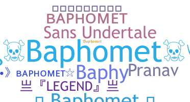 Segvārds - Baphomet