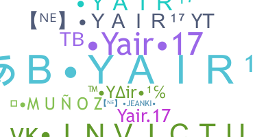 Segvārds - yair17