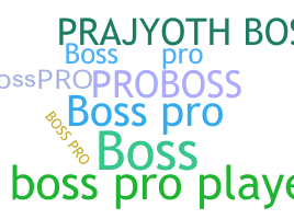 Segvārds - BossPro