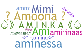 Segvārds - Amina
