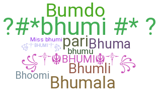 Segvārds - Bhumi